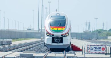 PRESIDENT AKUFO-ADDO COMMISSIONS 100KM STANDARD GAUGE TEMA-MPAKADAN RAILWAY LINE AND DMU TRAINS