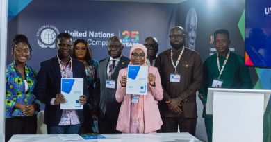 Jospong Group, UN University Seal Green Deal at COP30