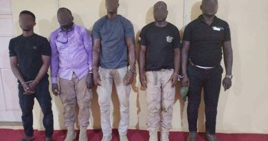 Police Arrest Five for Impersonating NAIMOS Officials